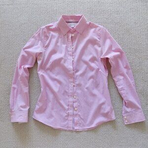 banana republic br non-iron fitted womens collared dress shirt